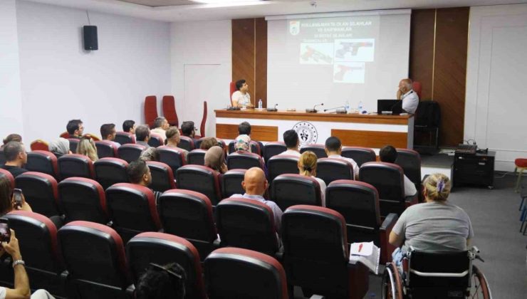 Elazığ’da Havalı ve Ateşli Silahlar Aday Hakem Kursu başladı