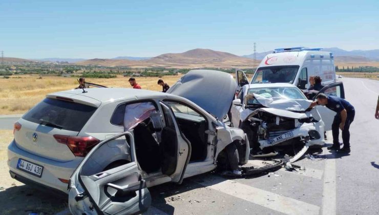 Elazığ’da trafik kazası: 7 yaralı