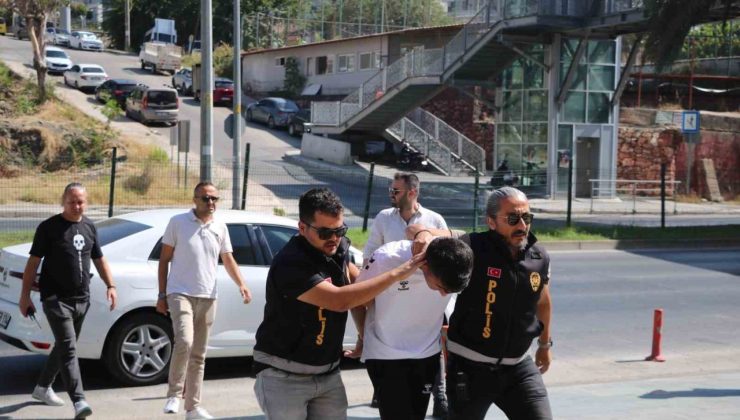 Emlakçıyı arayıp kiraladığı evde cinayet işlediğini söyleyen zanlı tutuklandı