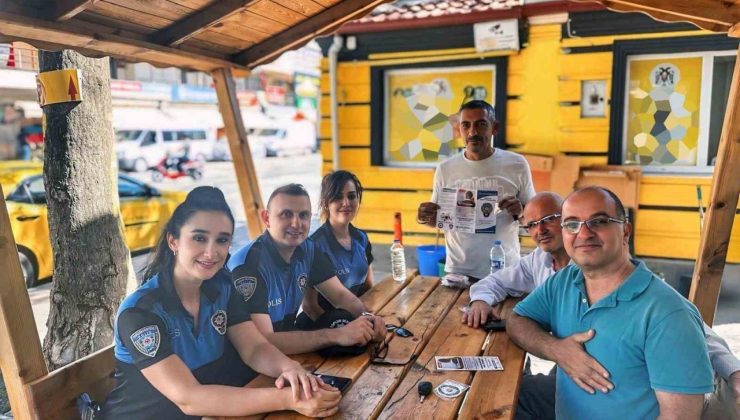 Erzincan’da polis ekipleri vatandaşlar için sahada