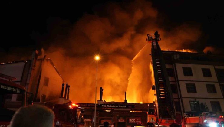 Erzurum Valisi Mustafa Çiftçi’den yangınla ilgili açıklama