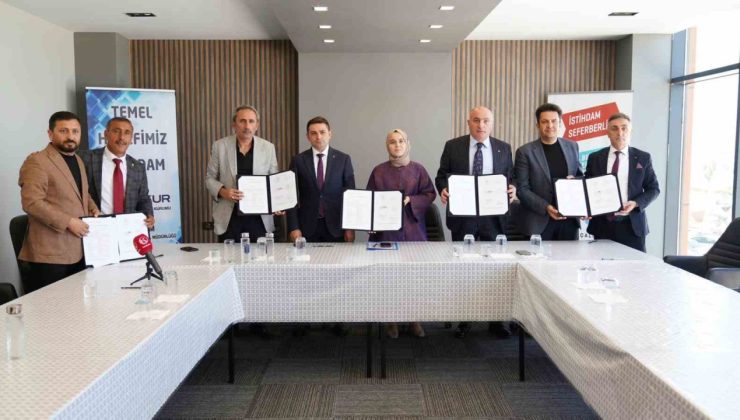 Erzurum’da istihdam garantili eğitim protokolü