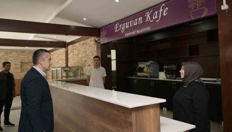 Esenyurt’ta Erguvan Kafe yakında hizmete girecek