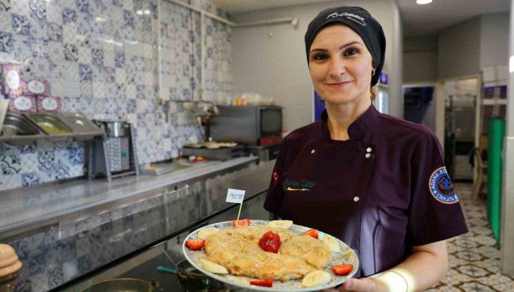 Eşine yaptı, menüsüne koydu şimdi siparişlere yetişemiyor