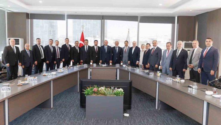 Gaziantep MÜSİAD’dan genel merkeze ziyaret