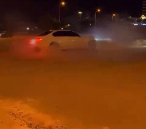 Gaziantep’te drift atarak tehlike saçan sürücüye 46 bin TL ceza