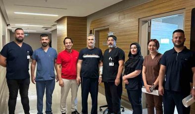 Gaziantep’te yapay kalp cihazı ile anjiyo hayat kurtardı