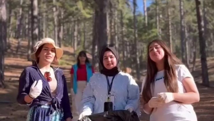 Gediz’de Gençlik Kampı’nda çevre farkındalığı etkinliği
