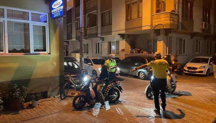 Gönen’de gece denetimi: Kurallara uymayan sürücülere ceza yağdı