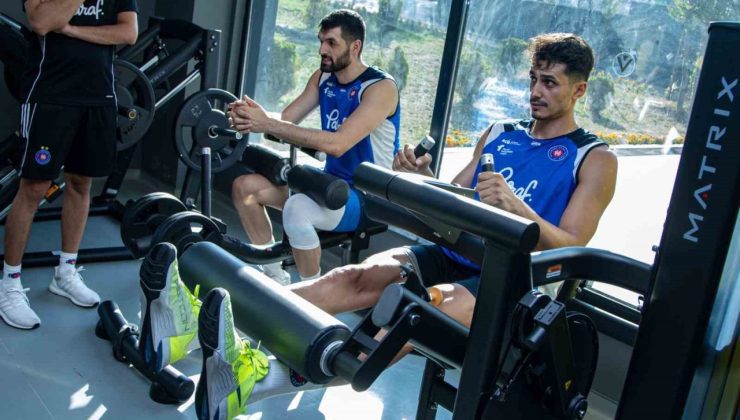 Halkbank, Bolu kampının ilk gününde ağırlık çalıştı