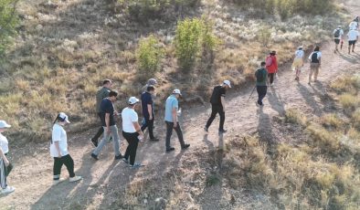 Harmankaya Kanyonu’nda doğa yürüyüşü