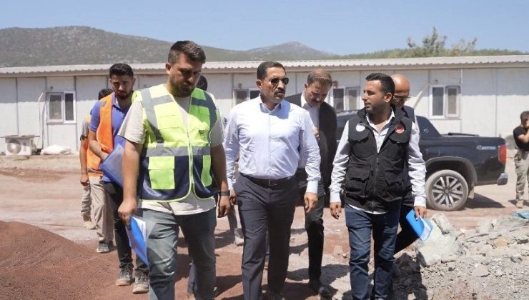 Hassa’da afet konutları yükseliyor