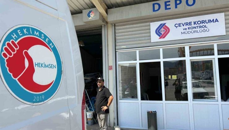 HEKİMSEN’den Sındırgı’daki depremzedelere kapsamlı yardım