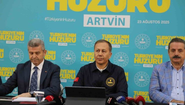 İçişleri Bakanı Ali Yerlikaya: “Tarihi bir dönüm noktasındayız”