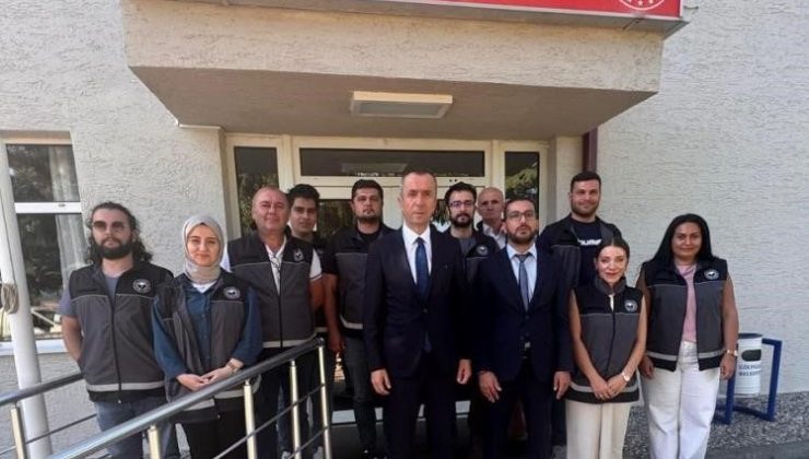 İl Müdürü Çetin Ayvalık, ilçelerde çalışmaları yerinde inceledi