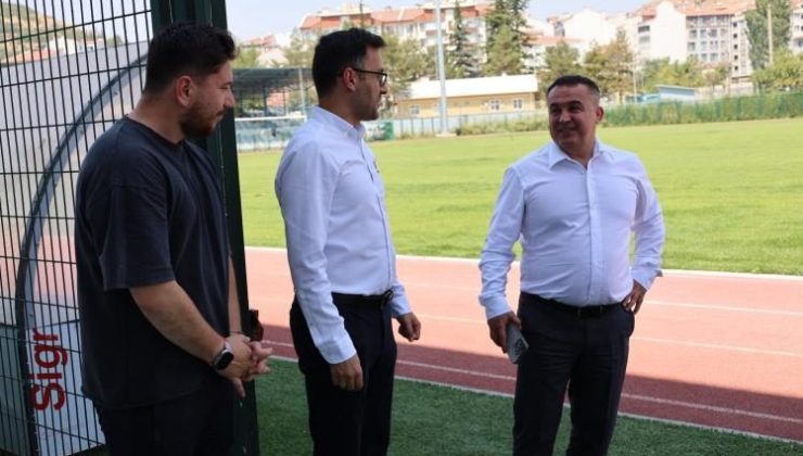 İl Müdürü Demir, Bozüyük’teki spor tesislerini gezdi