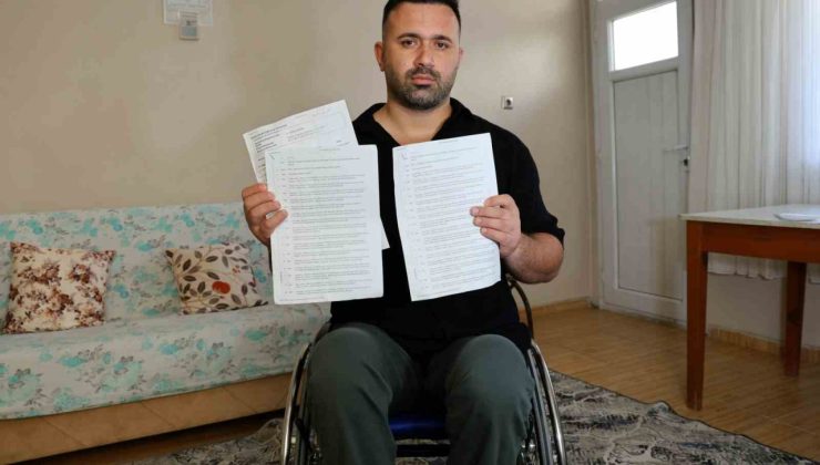 İş kazası sonucu felç kaldı, kazandığı 15 milyonluk tazminatı 6 yıldır alamadı