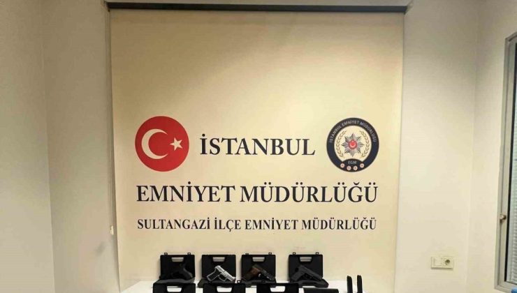İstanbul’da silah kaçakçısına operasyon