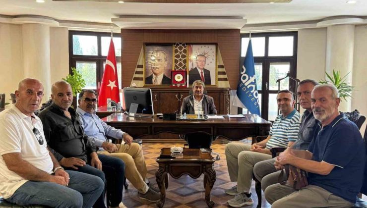 İzmir Patnoslular Derneği’nden Başkan Taşkın’a Ziyaret