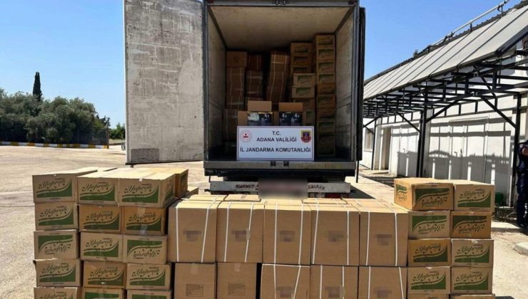 Jandarma 7 bin 500 kilo kaçak tütün ele geçirdi