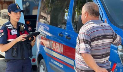 Karabük Jandarmasına 112 Acil Çağrı Merkezi uyumlu tablet desteği
