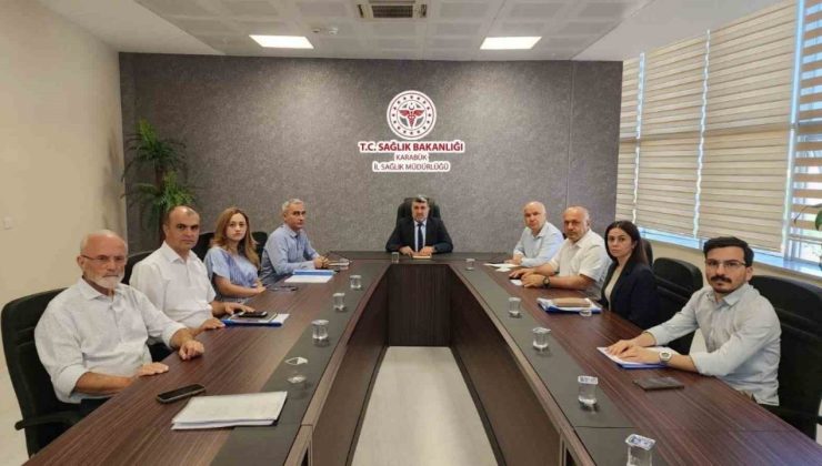 Karabük’te sağlık hizmetleri değerlendirme toplantısı yapıldı