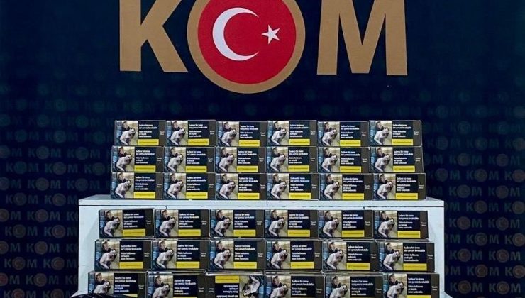 Kars’ta 30 bin Makaron ele geçirildi