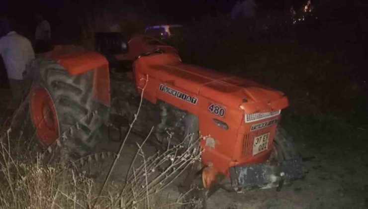 Kastamonu’da traktör kazası: 1 yaralı