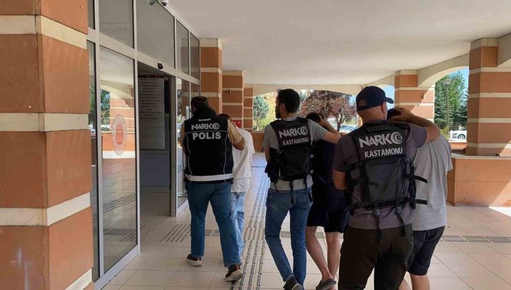 Kastamonu’da uyuşturucu operasyonu: 2 tutuklama
