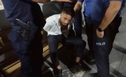 Kayınbiraderine kızdı, hastane önünde havaya ateş açtı