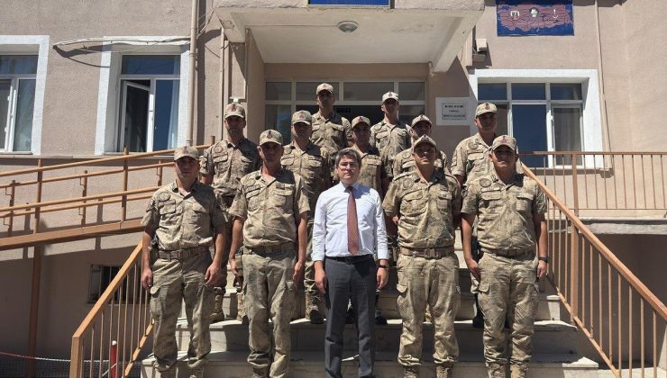 Kaymakam Arıkan Başpınar Karakolunda incelemede bulundu