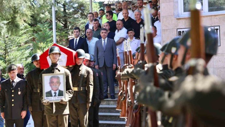 Kıbrıs gazisi son yolculuğuna uğurlandı