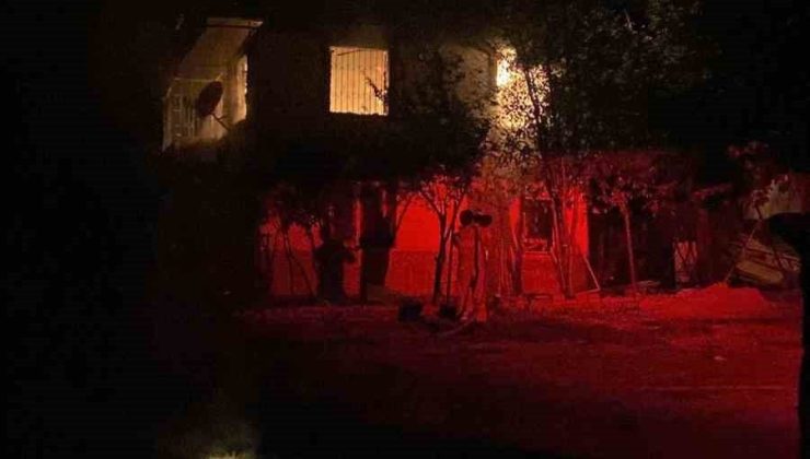 Kiracısının ölümüne neden olan ev sahibinin evi yandı