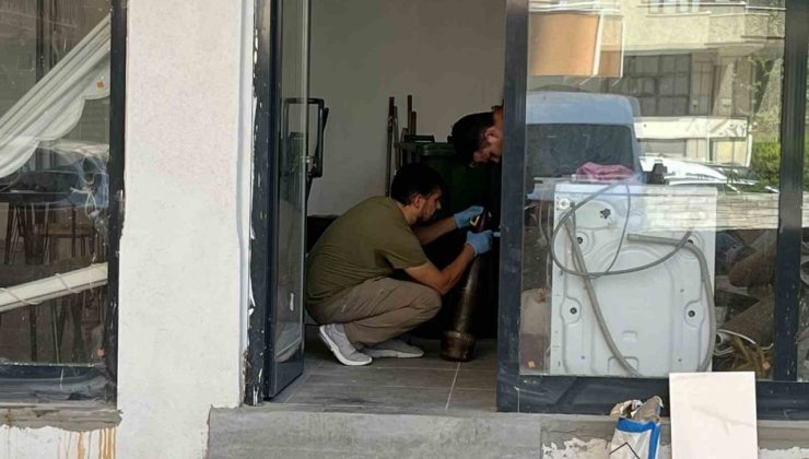 Konya’da bir apartmanda top mermisi bulundu