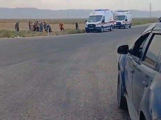Konya’da feci kaza: 2 ölü, 1 yaralı