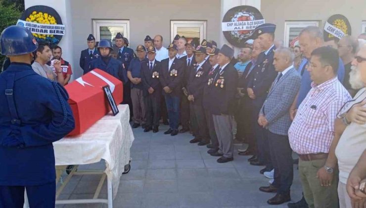 Kore gazisi son yolculuğuna uğurlandı