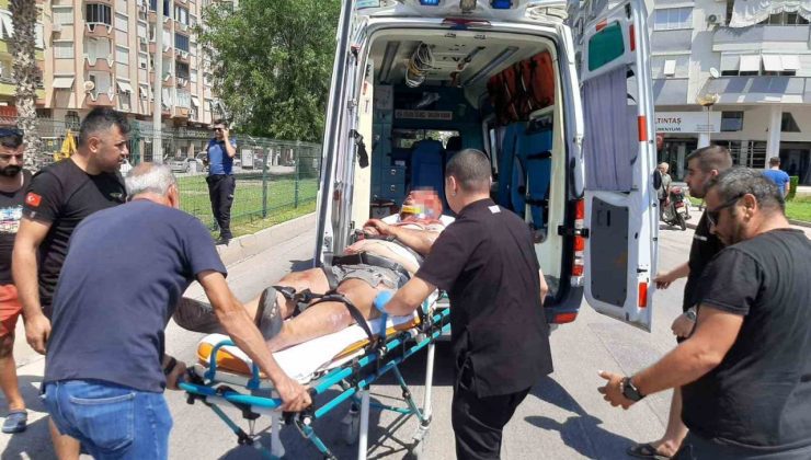 Kumluca’da otomobil ile motosiklet çarpıştı: 1 yaralı