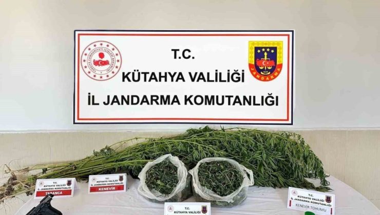 Kütahya’da uyuşturucu operasyonu