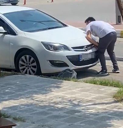 Madde bağımlısı kendinden geçti, içler acısı durum bir kez daha gözler önüne serildi