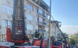 Malatya’da ev yangını