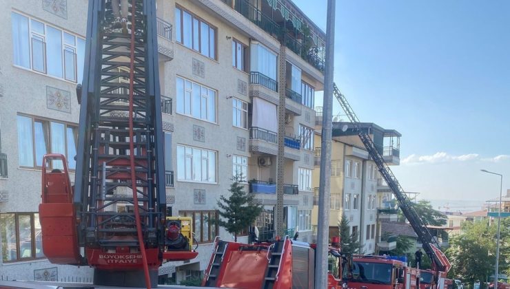 Malatya’da ev yangını