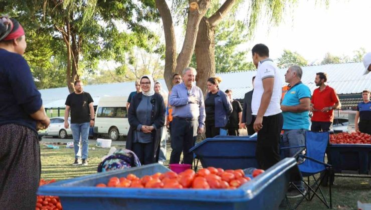 Melikgazi’de Salça günleri devam ediyor