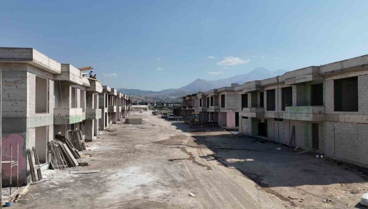 Melikgazi’nin Altınoluk Bahçeli Ev Projesi hızla yükseliyor