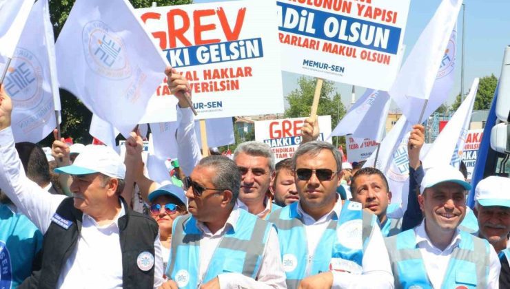 Memur-Sen’den toplu sözleşme eylemi