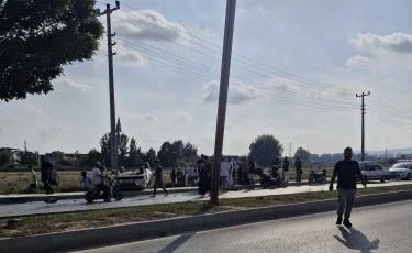 Mersin’de otomobil direğe çarptı: 1 ölü