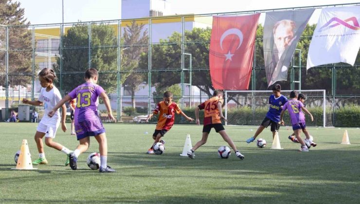 Mersin’de yıl boyu ücretsiz futbol kursu
