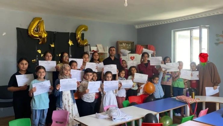 Minikler kur’an sevincini yaşadı