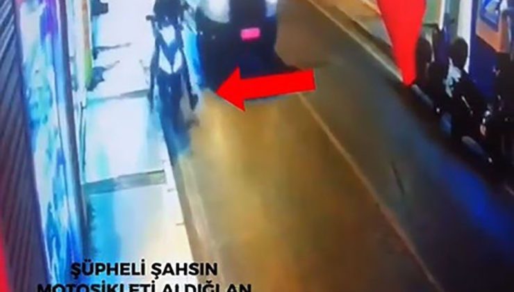 Motosiklet hırsızları kameradan tespit edildi