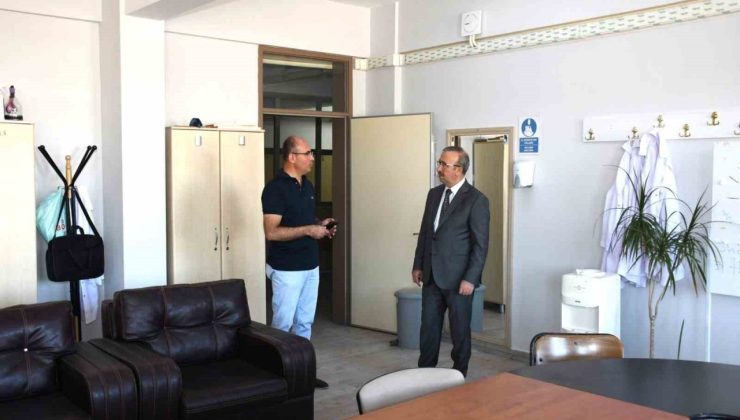 Müdür Aydın, yeni eğitim-öğretim yılına yönelik hazırlık çalışmalarını inceledi
