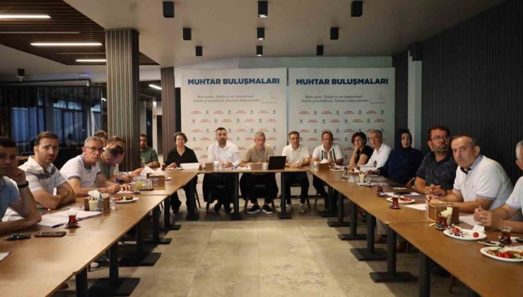 Muhtarların talepleri karşılık buldu